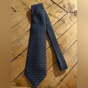 Battistoni men’s printed silk tie